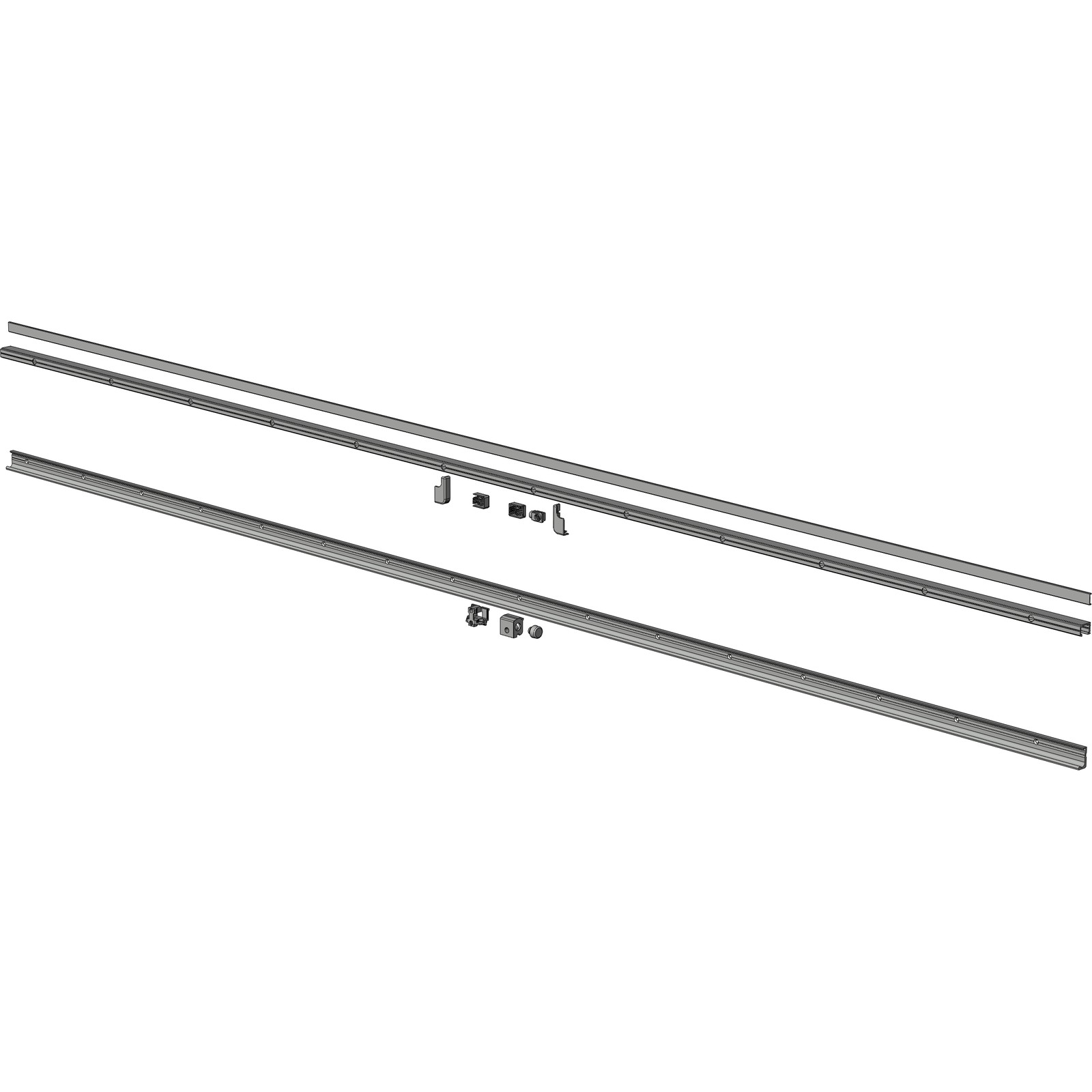 Winkhaus Set Schienensatz PPSK.2380.WS