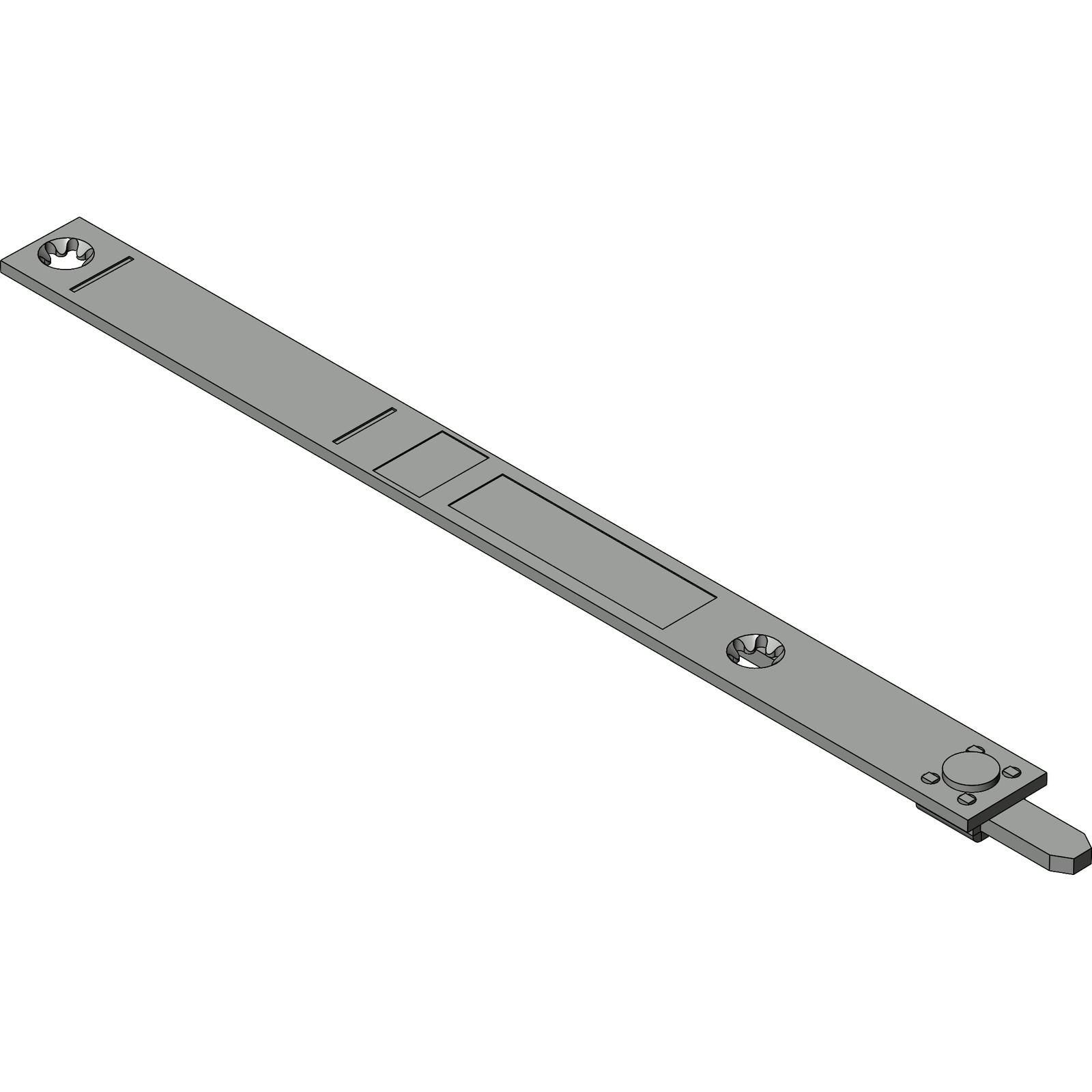 Winkhaus Anschlussschiene ASS.OF.ACP.195.G260