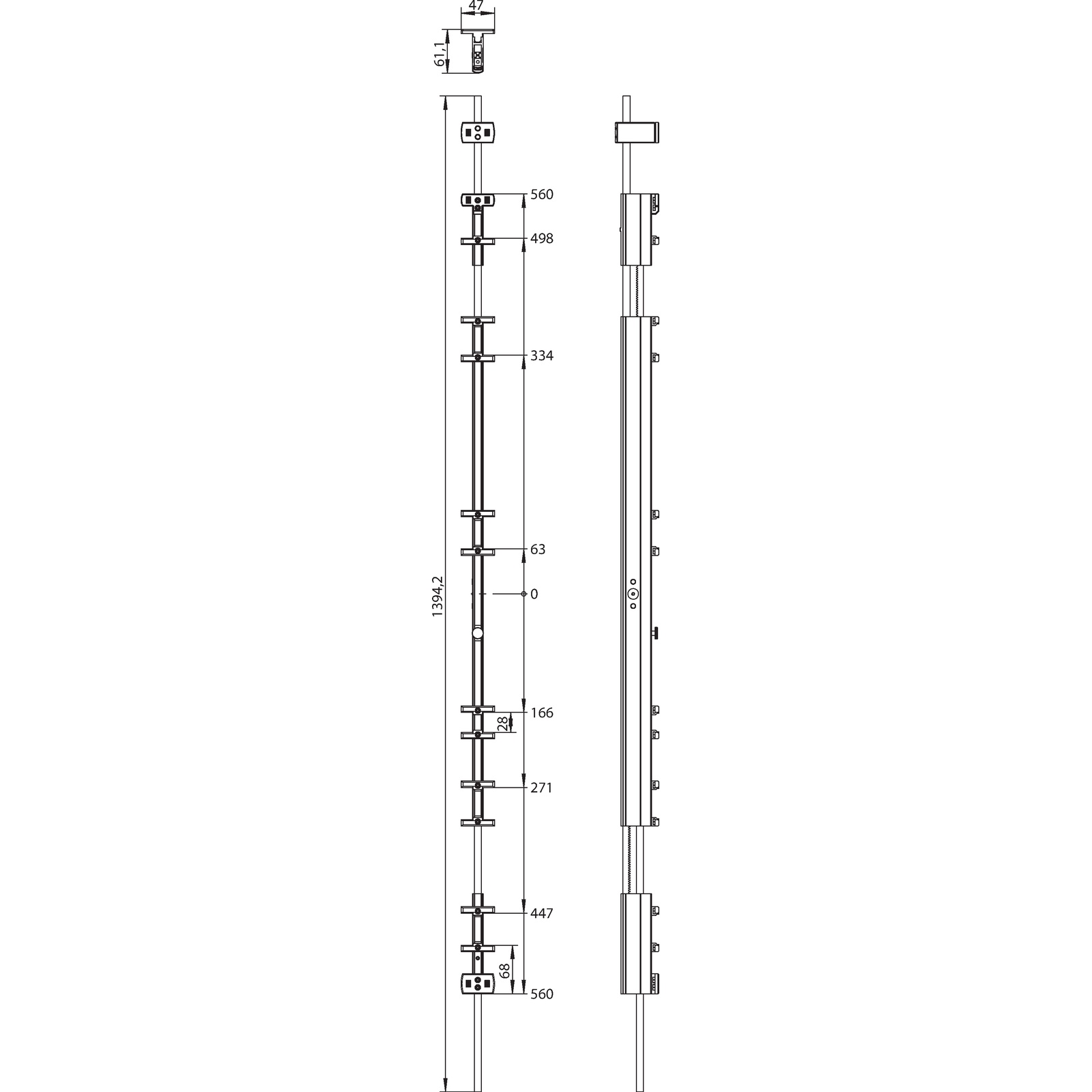 Winkhaus Lehre LE.N.T.U 1101-2100