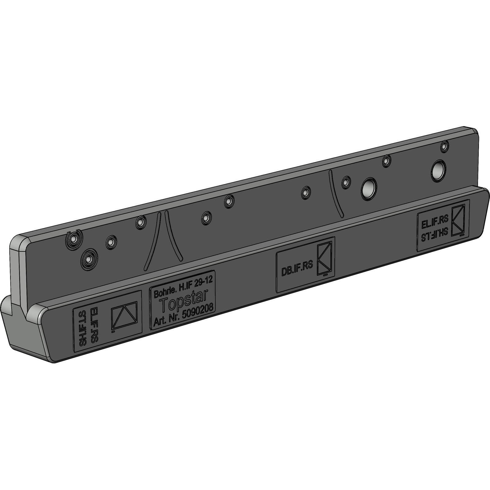 Winkhaus Bohrlehre LE.B.IF-H12.EL/SH/DB.29-13