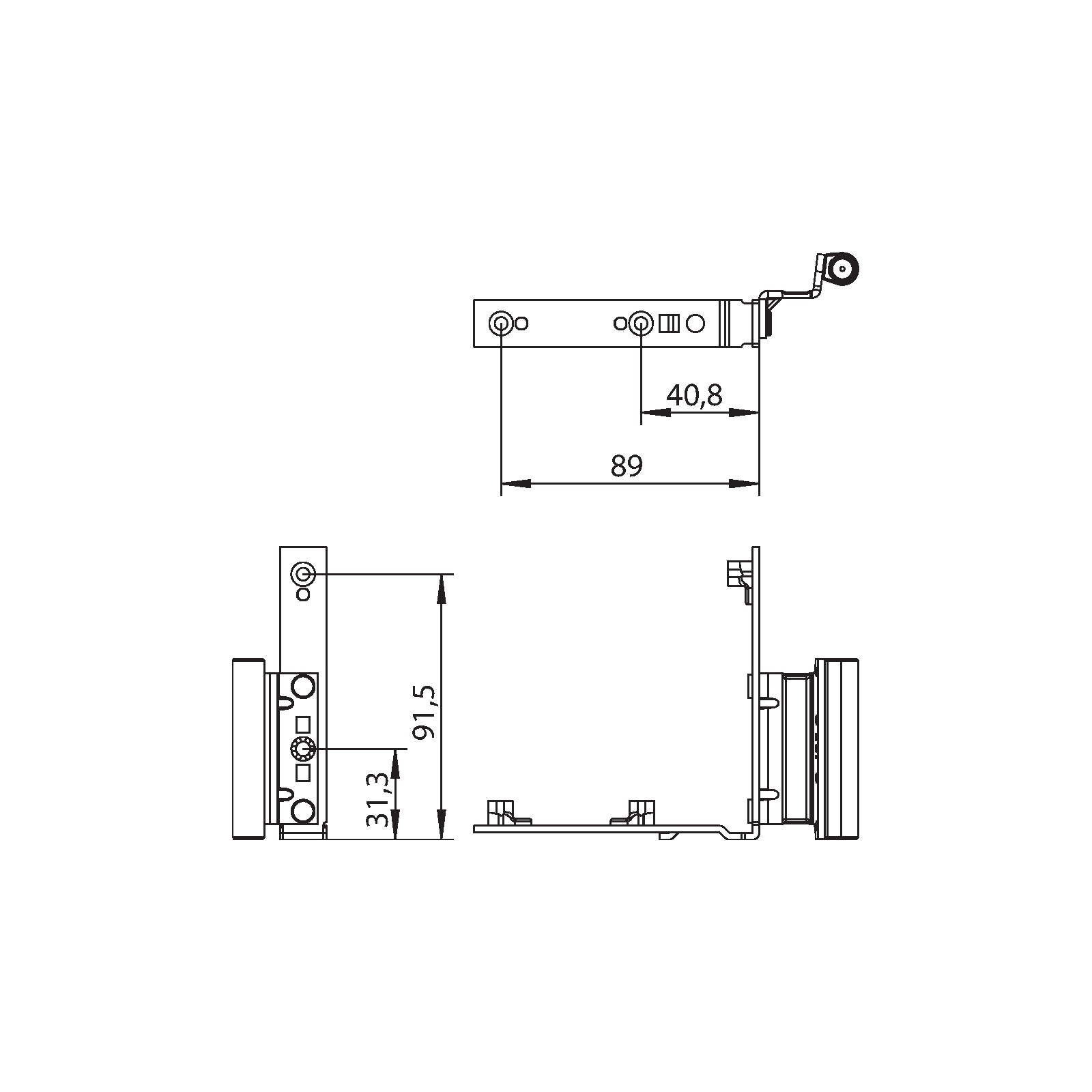 Winkhaus Flügellager FWV 18/9 RS SL