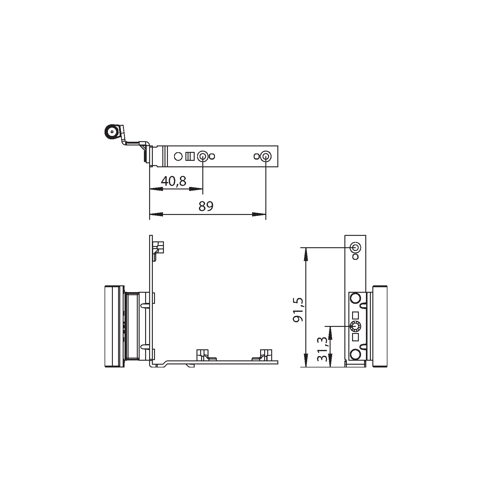 Winkhaus Flügellager FWV 18/9 LS SL