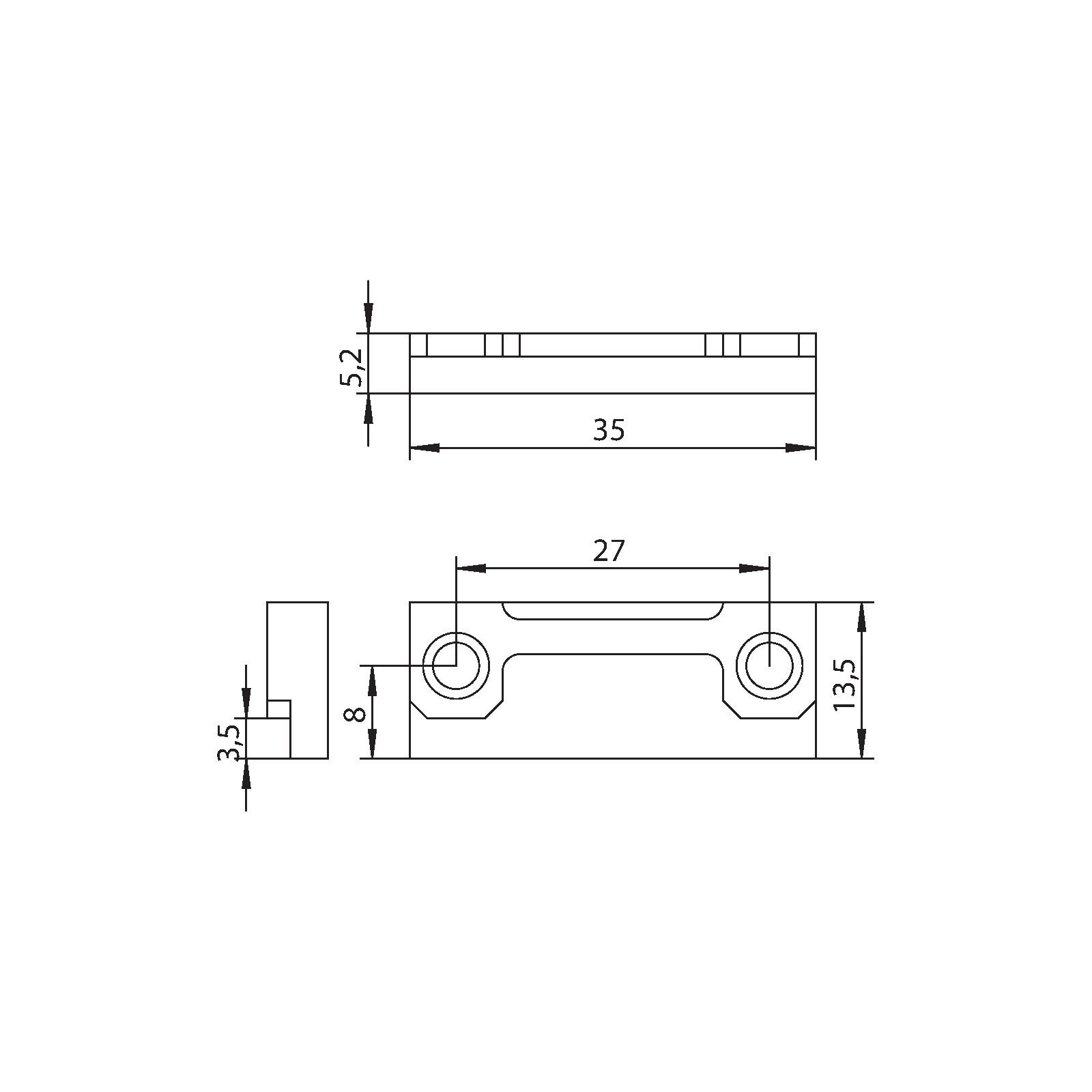 Winkhaus Formteil WSK 48