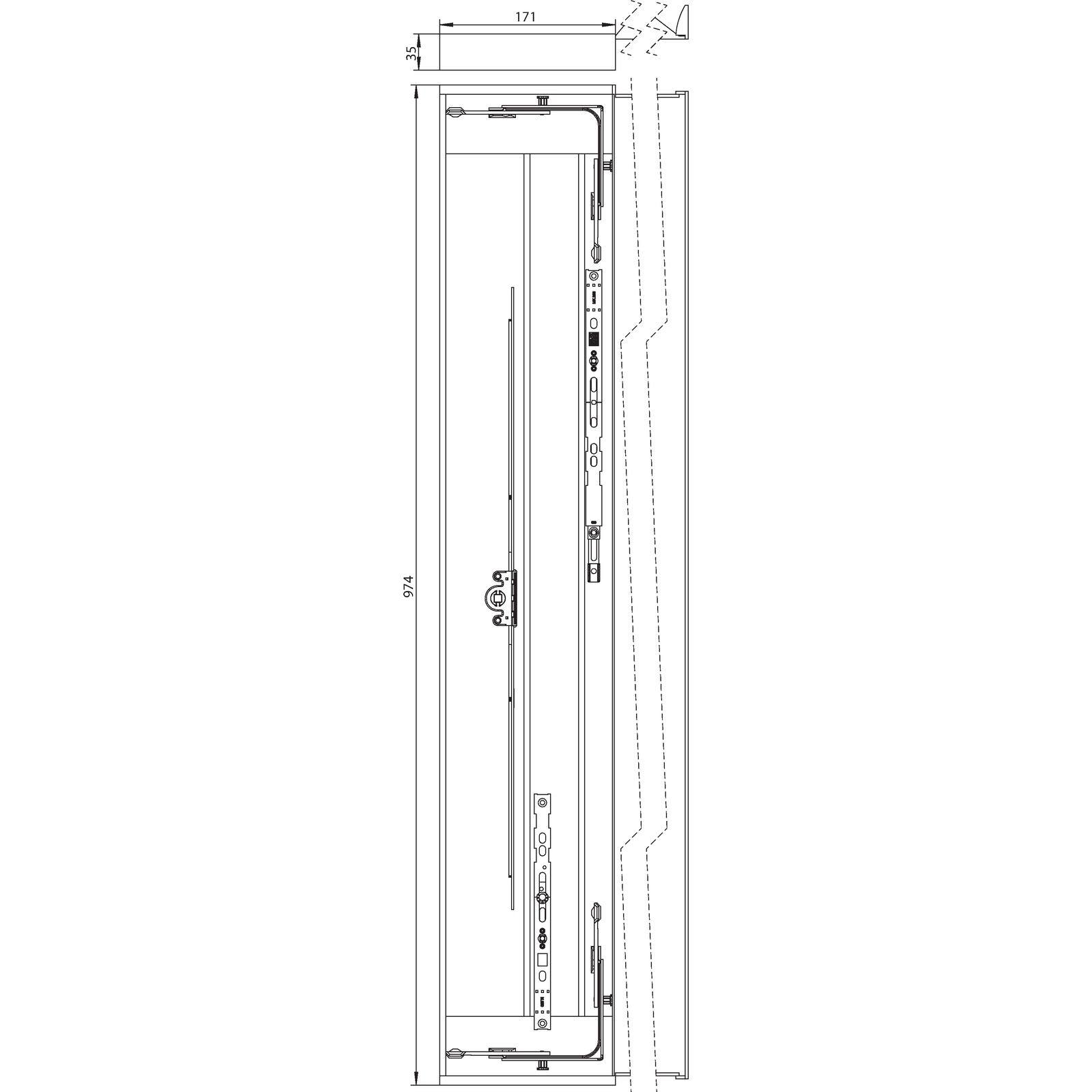 Winkhaus Höhenkarton HKT.RC-N2.510-795