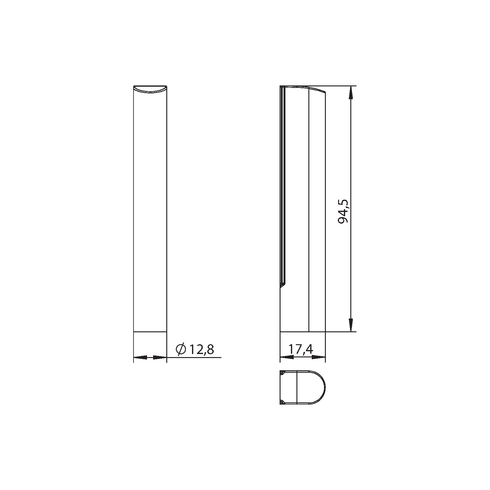 Winkhaus Kappe K.FL.K.130.SW25 LACK