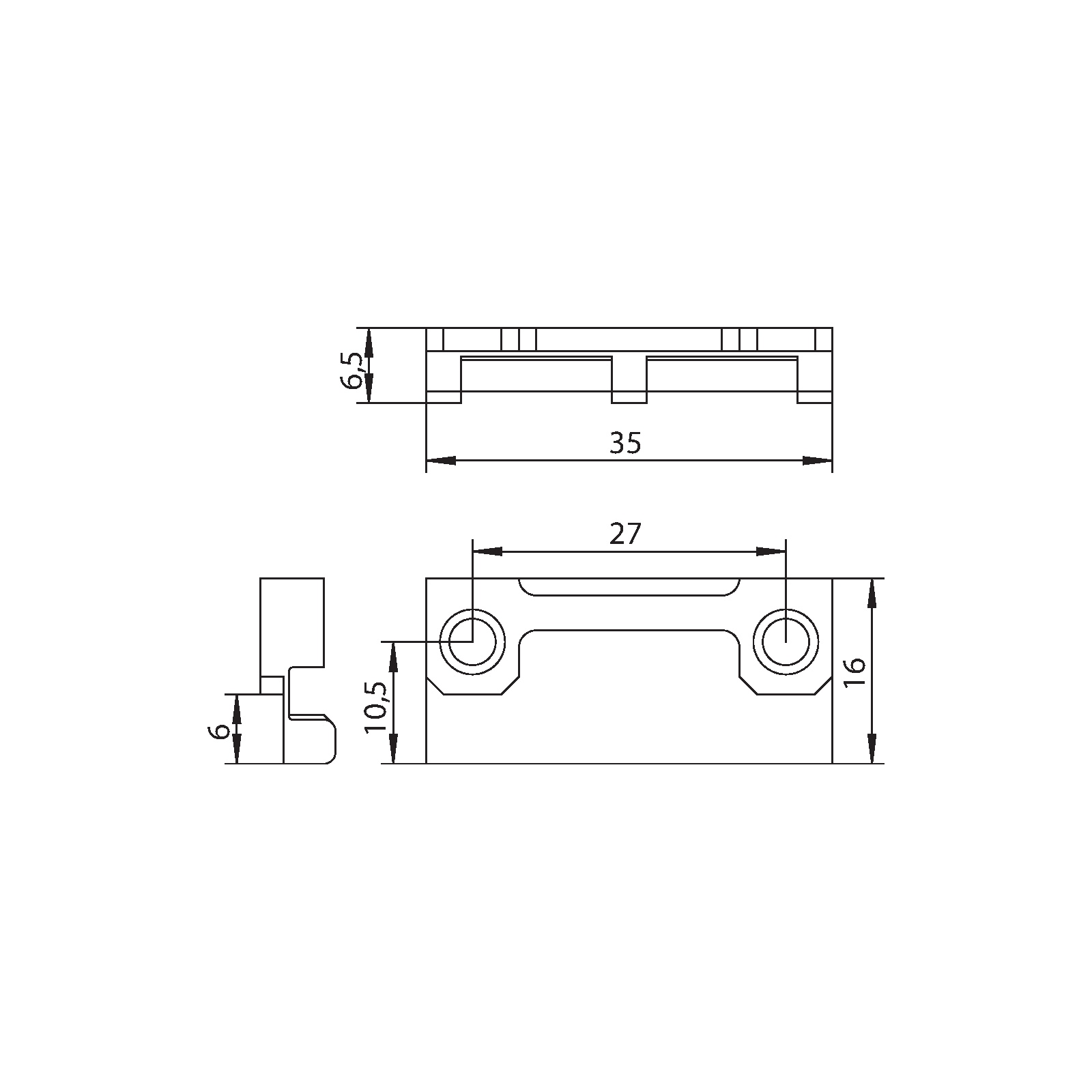 Winkhaus Formteil WSK 61